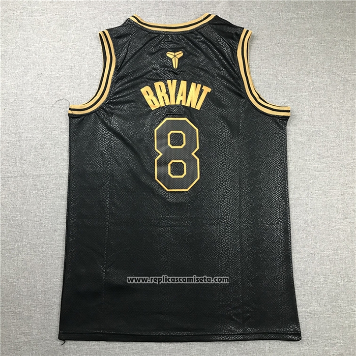 Camiseta Los Angeles Lakers Kobe Bryant #8 Ciudad 2017-18 Negro